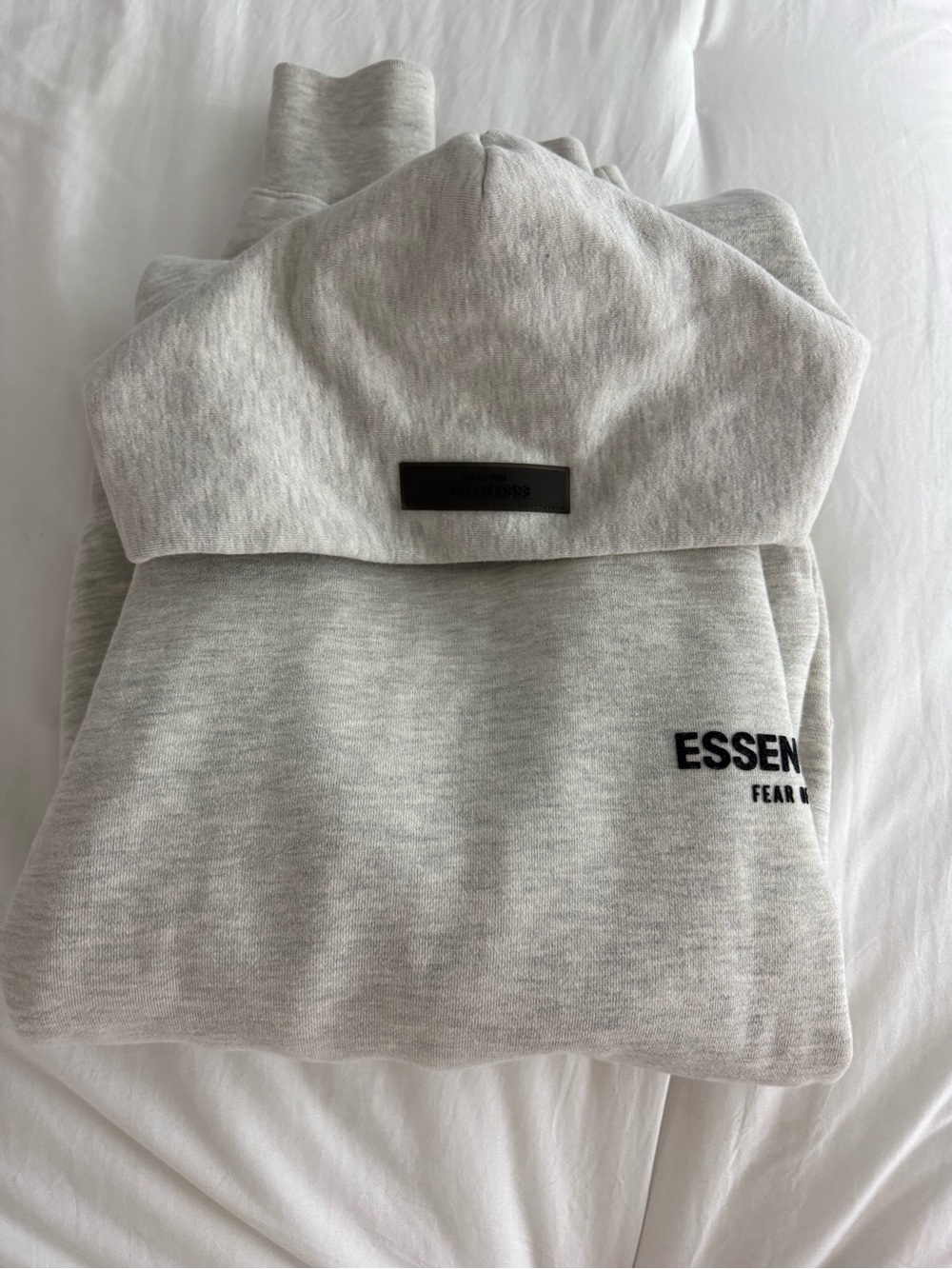 Fear of God Light Gray Crewneck Sweatshirt